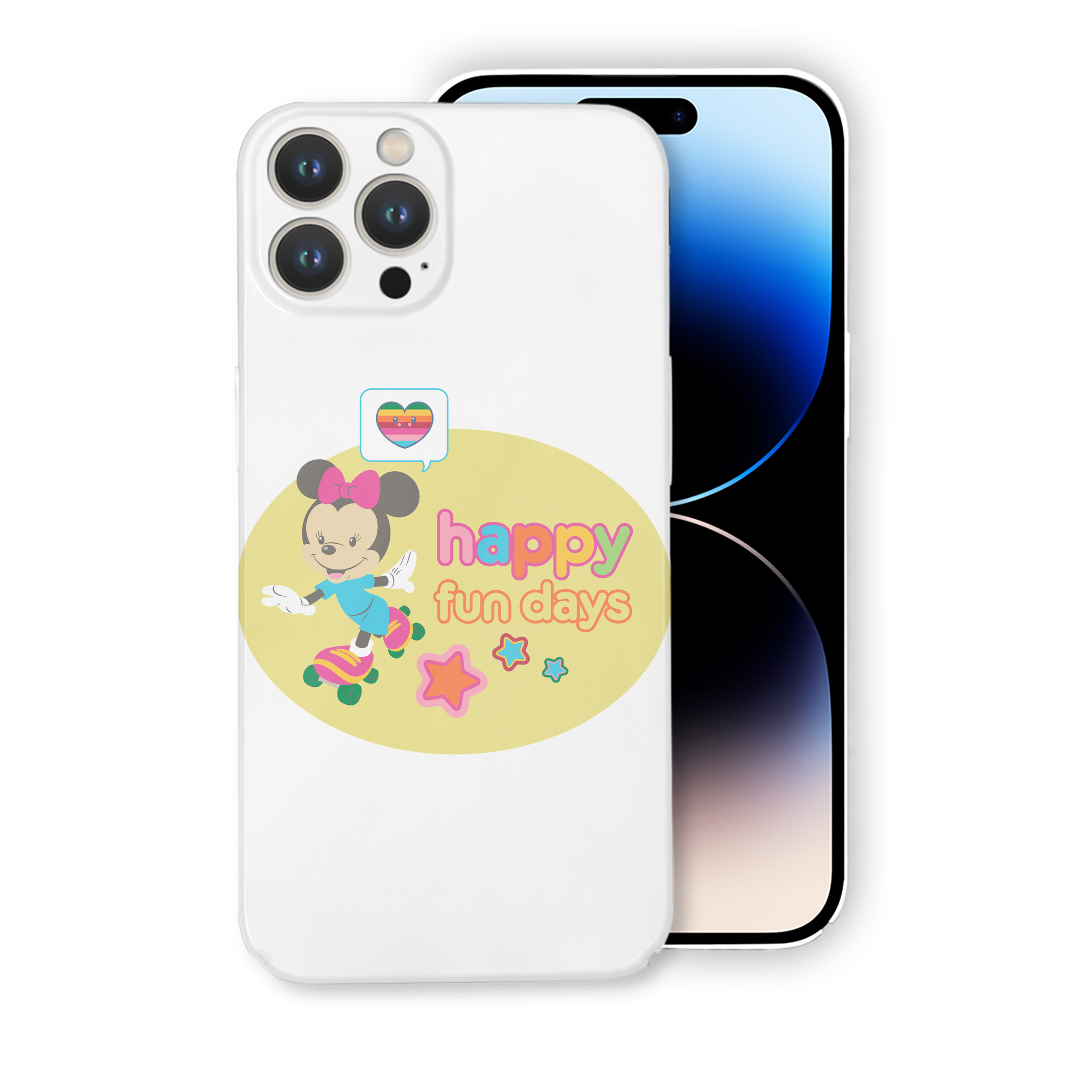 （画像用） ミッキーマウス Mickey Mouse 【iPhone 14シリーズ対応】ハードケース
